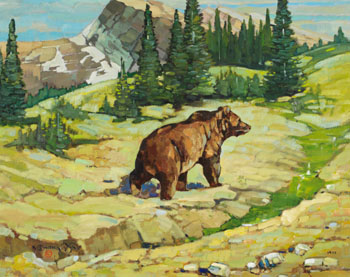 Grizzly Bear by Keith C. Smith vendu pour $1,375