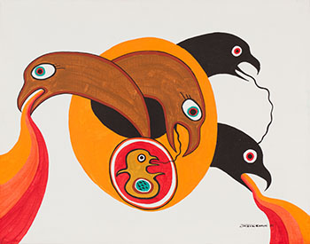 Rebirth by Jackson Beardy sold for $8,125