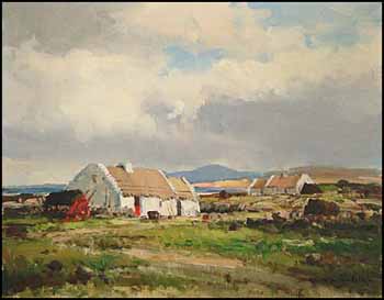 Rosses Cottages, Co. Donegal by Maurice Canning Wilks sold for $9,200