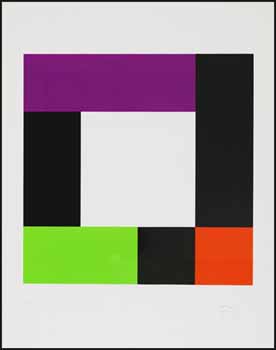 Colour and Black in Equal Quantities Around White by Max Bill sold for $819