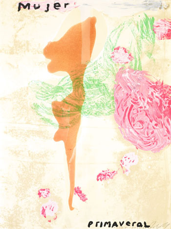 Mujer by Julian Schnabel sold for $2,500