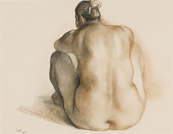 Desnudo by Francisco Zúñiga sold for $2,813