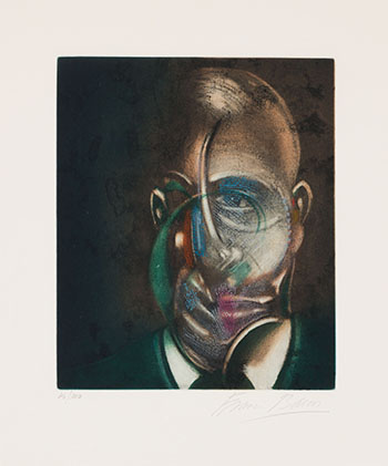 Untitled (Portrait of Michel Leiris, from Requiem pour la Fin des Temps) by Francis Bacon vendu pour $25,000