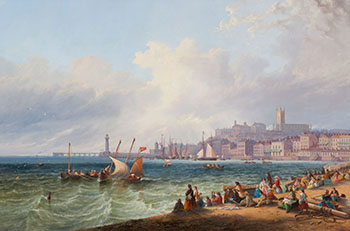 Margate, Kent by John Wilson Carmichael vendu pour $15,000