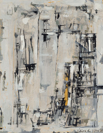 Rue en hiver by Maria Helena Vieira da Silva sold for $58,250