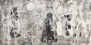 Under the Moon by Shi Hu sold for $20,000