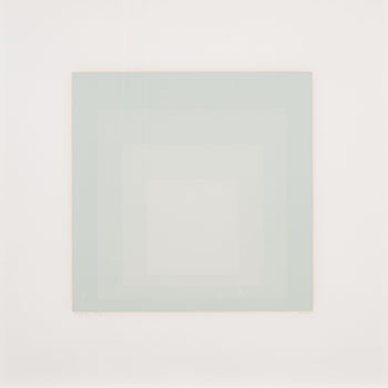 Plus II by Josef Albers sold for $7,500