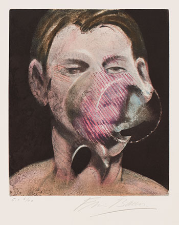 Portrait of Peter Beard by Francis Bacon vendu pour $10,000
