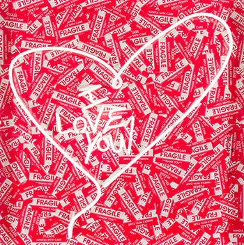 Love is Fragile by Mr. Brainwash sold for $7,500