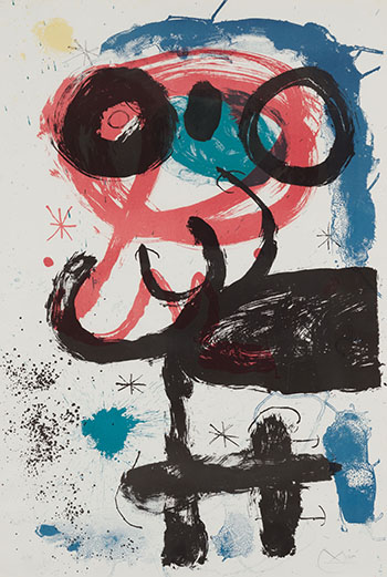 La vendangeuse by Joan Miró sold for $6,875