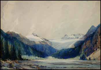 Yoho Glacier by Alfred Crocker Leighton sold for $2,300