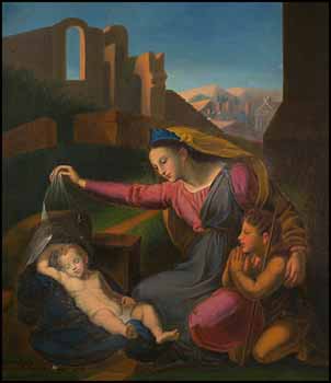 Infant Jesus by Antoine Sebastien Plamondon vendu pour $5,750