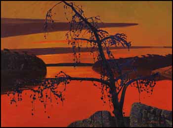 Northern Sunset by Charles Fraser Comfort vendu pour $7,605