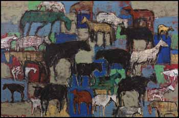 Tobacco Belt Herd 3 by Casey McGlynn sold for $3,803