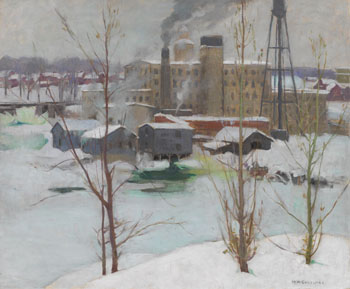 The Mill, Almonte, Ontario by Mary Alexandra Bell Eastlake sold for $4,720
