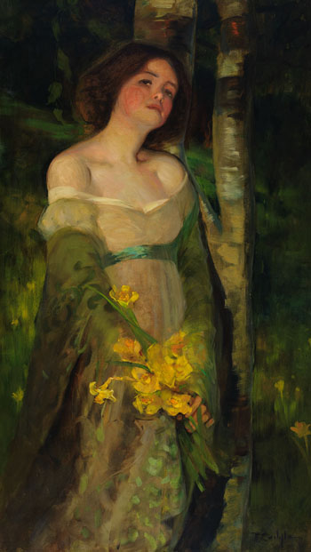 Le printemps de la vie by Florence Carlyle vendu pour $10,625