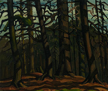 Dark Cedars by Carl Fellman Schaefer vendu pour $8,750