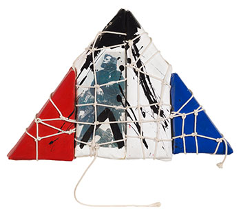 Hommage à Armand Vaillancourt by Serge Lemoyne sold for $13,750
