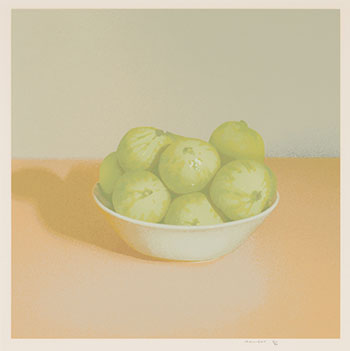 Bowl of Figs by Jack (John Richard) Chambers vendu pour $1,000