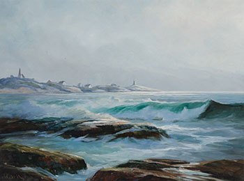 Incoming Tide by William Edward De Garthe sold for $1,250