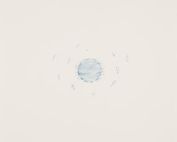 Blue Spinning Orb by Euan Macdonald sold for $313