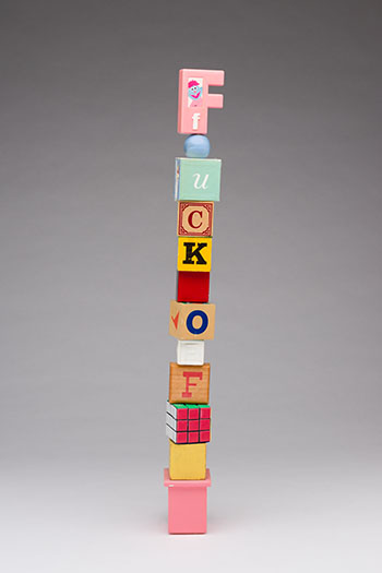 Talking Stick (Fuck Off) by Douglas Coupland sold for $8,125
