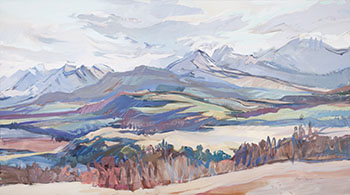 Wilderness Peaks by Brent R. Laycock sold for $2,500