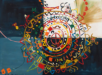 Machination dans le ciel by Marguerite (Kittie) Bruneau sold for $3,750
