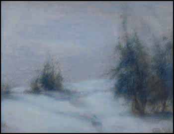 Winter by Charles Ernest De Belle sold for $690
