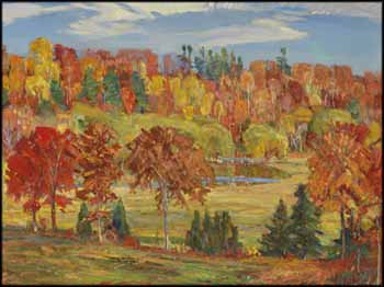 Don Valley in Autumn by Frederick Sproston Challener vendu pour $4,720