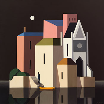 Night at Chantry Point by Andy Wooldridge sold for $6,250