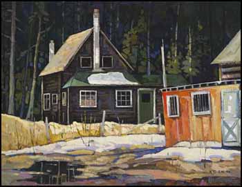 The Old Barker Ranch, Ta Ta Creek, BC by Keith C. Smith vendu pour $920