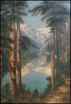 Mountain Reflections in the Lake by Reverend J. Williams Ogden vendu pour $3,163
