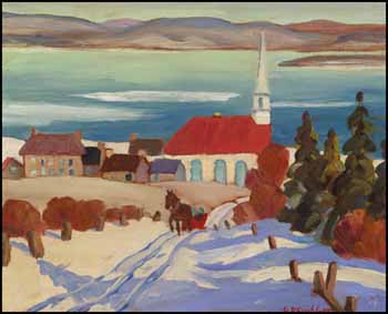 St. Fidele Near St. Simeon by Gordon Edward Pfeiffer sold for $1,521