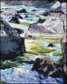 Water Between Rock by Halin De Repentigny vendu pour $1,170