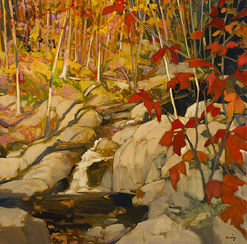 Luskville Falls, Autumn by Philip Craig vendu pour $8,750