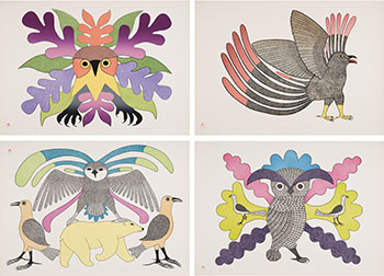 Theo Waddington Commissioned Portfolio by Kenojuak Ashevak vendu pour $20,000