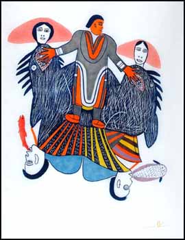 People and Grailings by Marion Tuu'luuq vendu pour $575