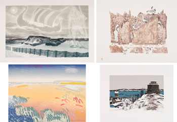 The Canadian Art Print Portfolio by Various Artists  vendu pour $6,250