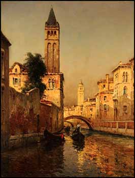Venice Back Water by  Bouvard sold for $10,925