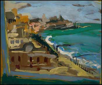 Mediterranean Scene by Emmanuel Mané-Katz sold for $4,600