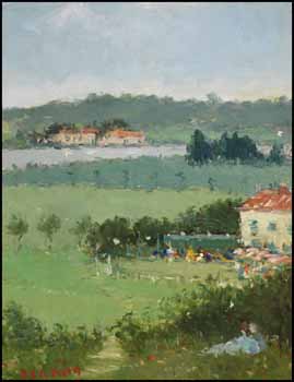 Au bord de l'oise by Dietz Edzard sold for $2,340