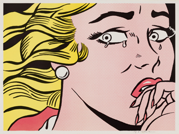 Crying Girl by Roy Lichtenstein sold for $67,250