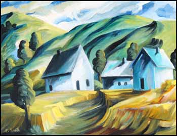 Houses in the Valley by Ethel Seath vendu pour $23,000