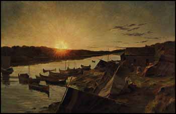 Fisherman's Camp, Kamloops, BC by  Unknown Artist vendu pour $2,070