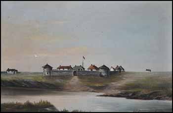 Fort Garry, 1860 by Lionel MacDonald Stevenson vendu pour $920