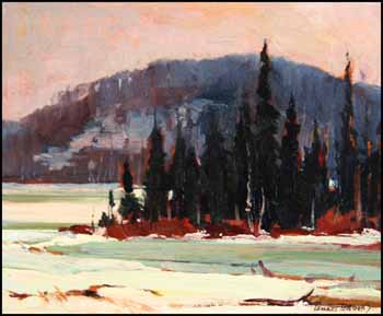 Rain and Balsams by Frank Leonard Brooks sold for $1,380