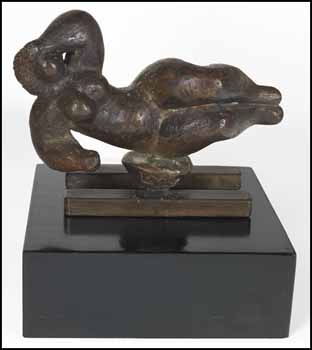 Reclining Nude by Leonhard Oesterle vendu pour $4,095