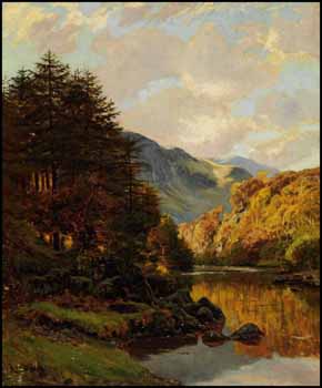 River Landscape by A. Lee Rogers vendu pour $878