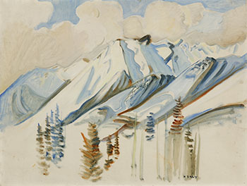 Mountain Forms by Kathleen Frances Daly Pepper vendu pour $3,438